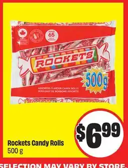 FreshCo Rockets Candy Rolls 500g offer