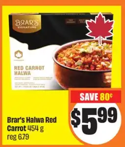 FreshCo Brar's Halwa Red Carrot 454 g offer