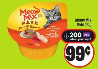 FreshCo Meow Mix Pate 78g offer