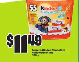 FreshCo Ferrero Kinder Chocolate Halloween Minis offer