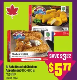 Chalo FreshCo Al Safa Breaded Chicken Assortment 400-600 g offer