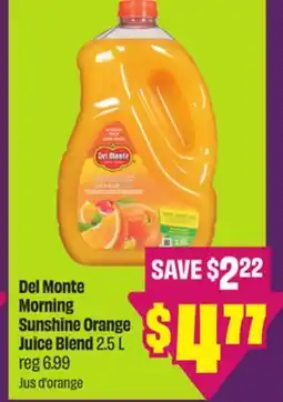 Chalo FreshCo Del Monte Morning Sunshine Orange Juice Blend 2.5 L offer