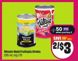 Chalo FreshCo Minute Maid Fruitopia Drinks 295 mL offer