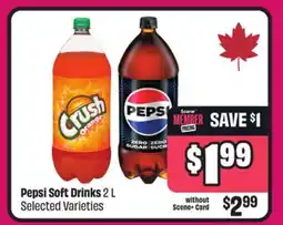 Chalo FreshCo Pepsi Soft Drinks 2 L Selected Varieties offer