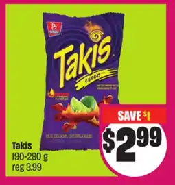 Chalo FreshCo Takis 190-280 g offer