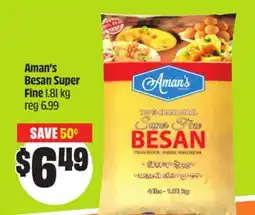 Chalo FreshCo Aman's Besan Super Fine 1.81 kg offer