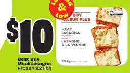 FreshCo Best Buy Meat Lasagna frozen 2.27 kg offer
