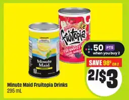 FreshCo Minute Maid Fruitopia Drinks 295 mL offer