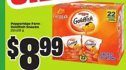 Chalo FreshCo Pepperidge Farm Goldfish Snacks 22x28 g offer