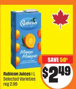 Chalo FreshCo Rubicon Juices 1 L Selected Varieties offer