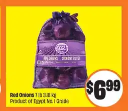 Chalo FreshCo Red Onions 7 lb 3.18 kg Product of Egypt No. 1 Grade offer