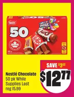 Chalo FreshCo Nestlé Chocolate 50 pk offer