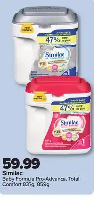 PharmaChoice Similac Baby Formula Pro-Advance, Total Comfort offer