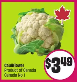 Chalo FreshCo Cauliflower Product of Canada Canada No. 1 offer