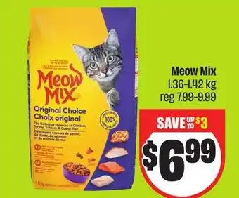 Chalo FreshCo Meow Mix 1.36-1.42 kg offer