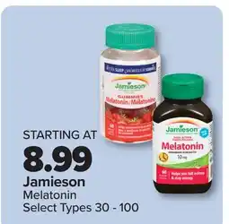 PharmaChoice Jamieson Melatonin offer