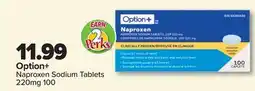 PharmaChoice Option+ Naproxen Sodium Tablets offer