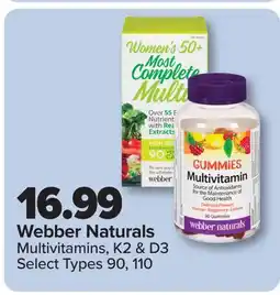 PharmaChoice Webber Naturals Multivitamins offer