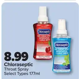 PharmaChoice Chloraseptic Throat Spray offer