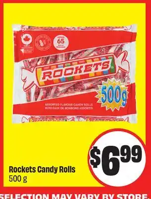 Chalo FreshCo Rockets Candy Rolls 500 g offer