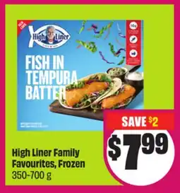 Chalo FreshCo High Liner Family Favourites, Frozen 350-700 g offer