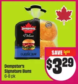 Chalo FreshCo Dempster's Signature Buns 6-8 pk offer