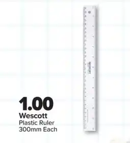 PharmaChoice Wescott Plastic Ruler offer