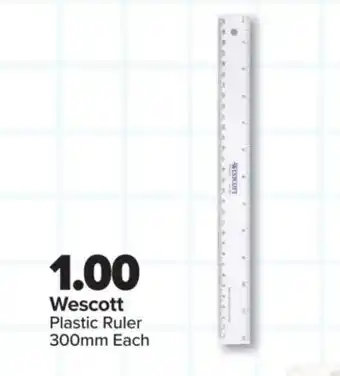 PharmaChoice Wescott Plastic Ruler offer