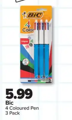 PharmaChoice Bic 4 Coloured Pen offer
