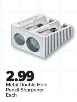 PharmaChoice Metal Double Hole Pencil Sharpener offer