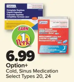 PharmaChoice Option+ Cold, Sinus Medication offer