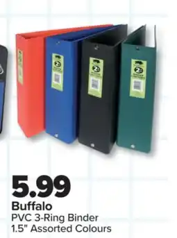 PharmaChoice Buffalo PVC 3-Ring Binder offer