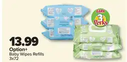 PharmaChoice Option+ Baby Wipes Refills offer