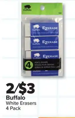 PharmaChoice Buffalo White Erasers offer