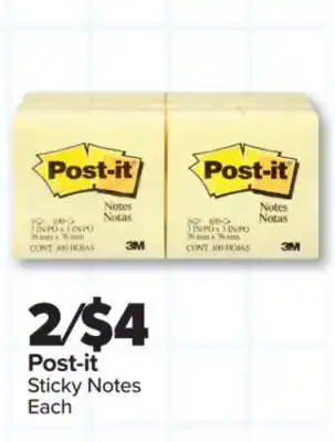 PharmaChoice Post-it Sticky Notes offer