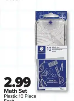 PharmaChoice Math Set Plastic offer