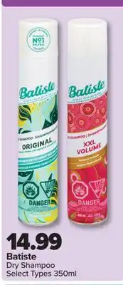 PharmaChoice Batiste Dry Shampoo offer