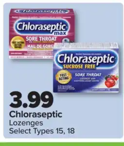 PharmaChoice Chloraseptic Lozenges offer