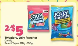 PharmaChoice Twizzlers, Jolly Rancher Candy offer