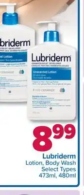 PharmaChoice Lubriderm Lotion, Body Wash offer