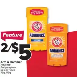PharmaChoice Arm & Hammer Advance Antiperspirant offer
