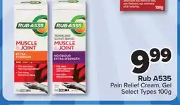 PharmaChoice Rub A535 Pain Relief Cream, Gel offer