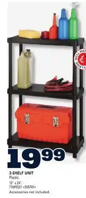 RONA 3-SHELF UNIT offer