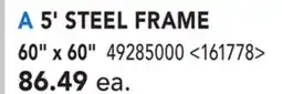 RONA METALTECH 5' STEEL FRAME 60 x 60 SCAFFOLD KIT offer