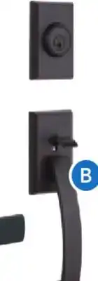 RONA WEISER Tavaris entrance handleset offer