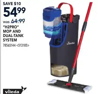 RONA VILEDA H2PRO MOP AND DUAL-TANK SYSTEM offer