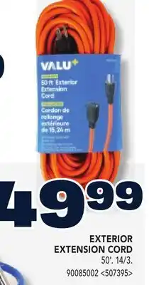 RONA VALU+ EXTERIOR EXTENSION CORD offer