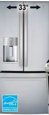 RONA GE Profile 18 CU. FT. REFRIGERATOR offer