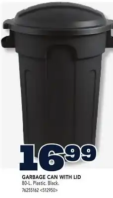 RONA GARBAGE CAN WITH LID offer