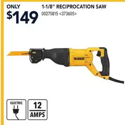 RONA DEWALT 1-1/8 RECIPROCATION SAW offer